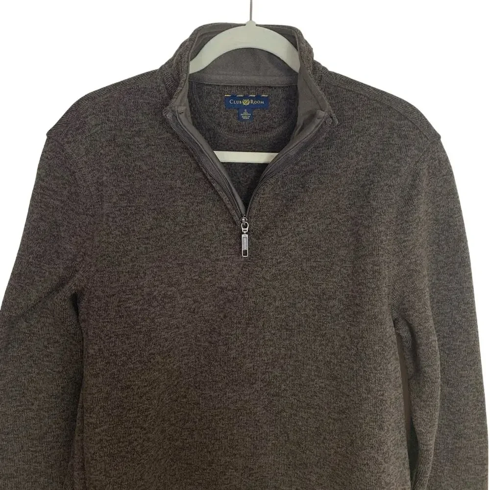 Club Room Men’s‎ Pullover Brown Sweater Sz Small